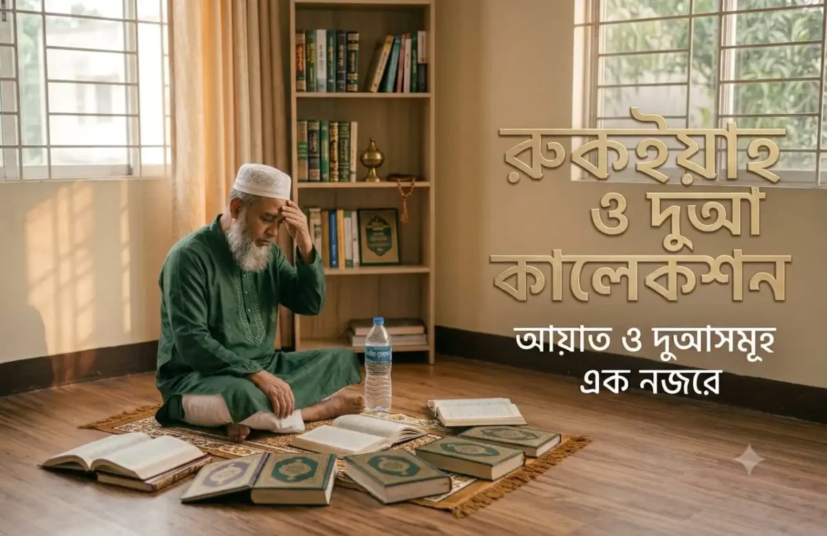 নিজে নিজে রুকইয়াহ করার সঠিক নিয়ম (বদনজর ও জাদু থেকে মুক্তি) 