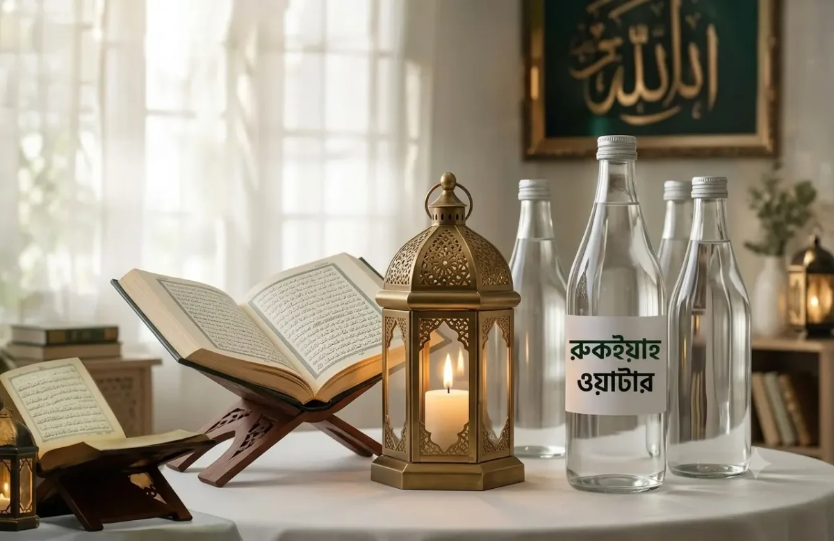 রুকইয়াহ ওয়াটার কী কীভাবে বানাবেন ও ব্যবহার করবেন
